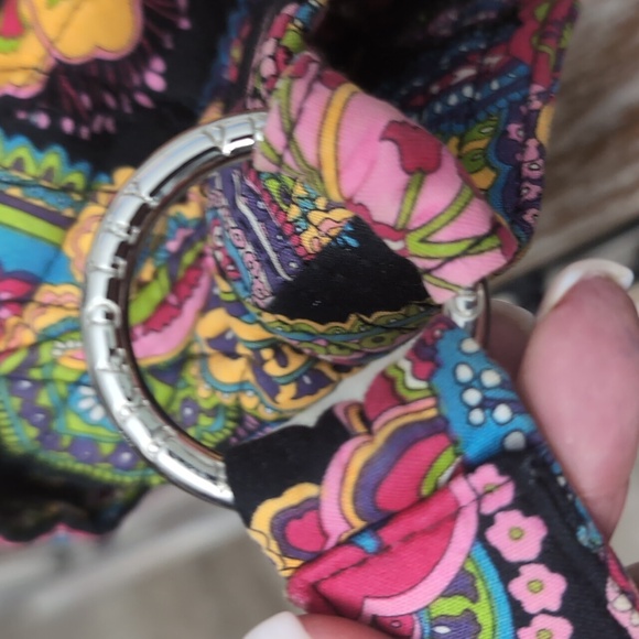 Vera Bradley Retired Symphony In Hue Reversible Hobo/Shoulder Bag - Picture 11 of 11